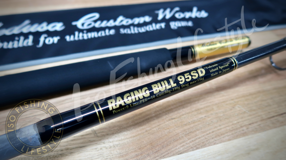 MC Works 2021 Raging Bull RB95SD (Black & Gold) – Isofishinglifestyle MC Works 2021 Raging Bull RB95SD (Black & Gold) – Isofishinglifestyle