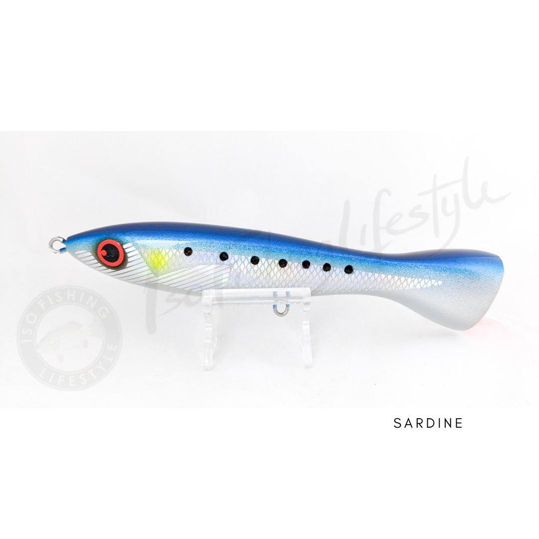 Leurre Flottant FCL Labo Ebi Pop 140 - 265 Mm / 150 G - Popper Mer - Handmade