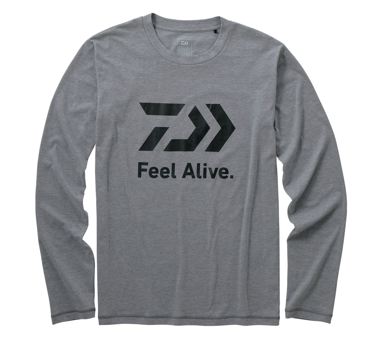 Daiwa Feel Alive L/S T-Shirt Grey DE-82009 – Isofishinglifestyle