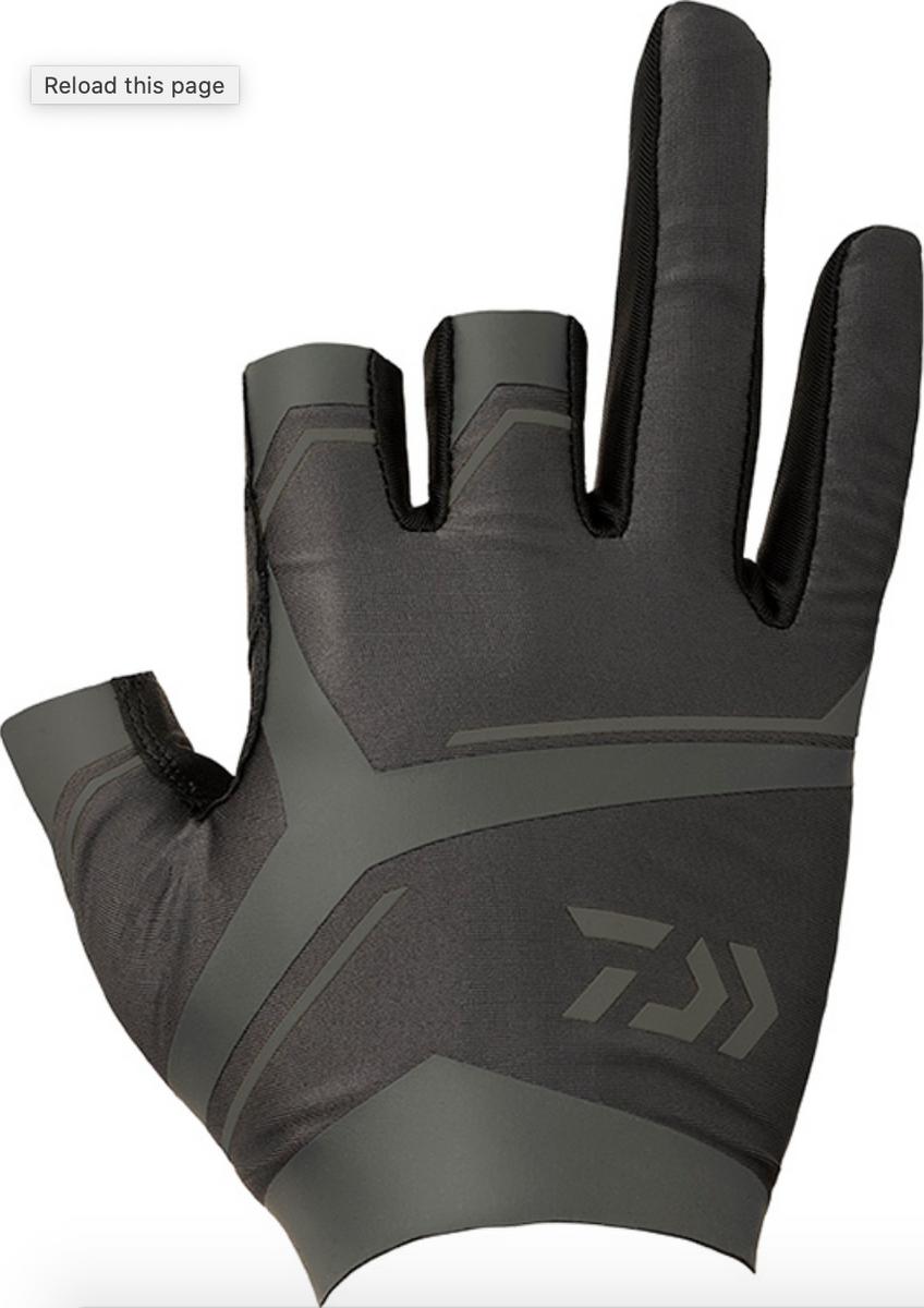 DAIWA OFFSHORE GLOVE- BLACK