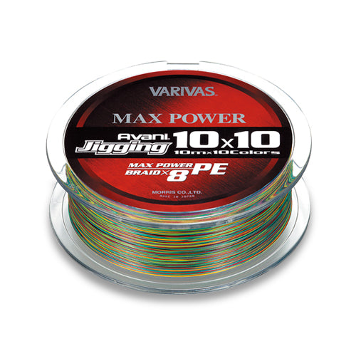 Varivas Avani Jigging 10x10 Max Power PE Braid line