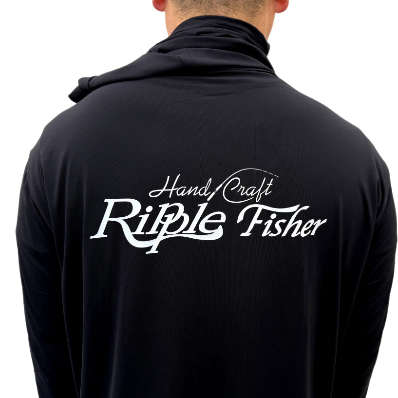 Ripple Fisher フーディーシャツ L ブラック Ripple Fisher フーディー