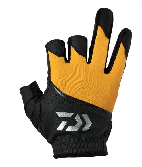 daiwa handschuhe Daiwa DG-2025 Padded UV Protection Gloves 3-piece Cut – Isofishinglifestyle