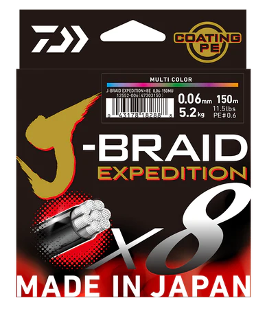 Daiwa j online braid x8