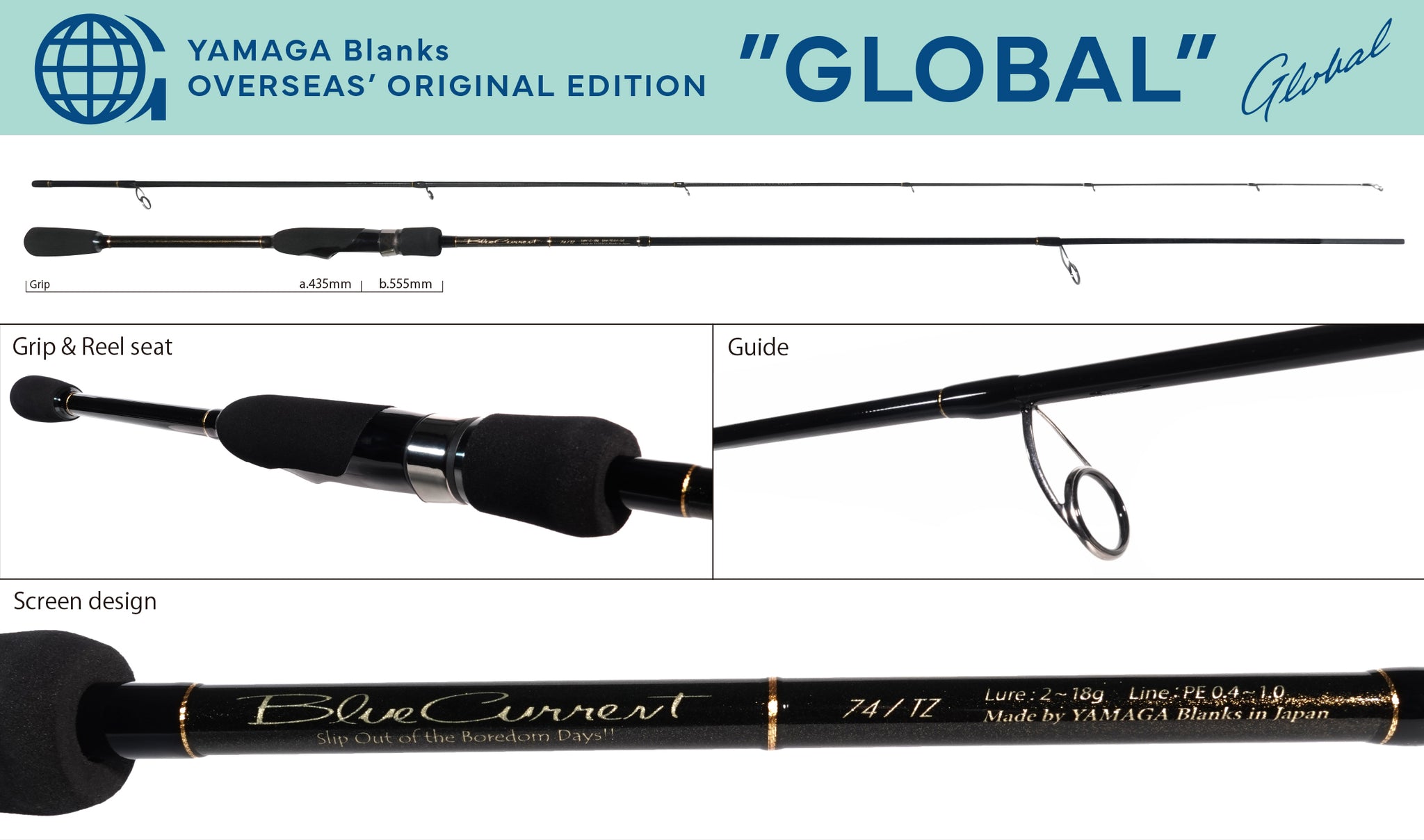 Amazon.com: Yamaga Blanks Blue Current 3 74 : Industrial