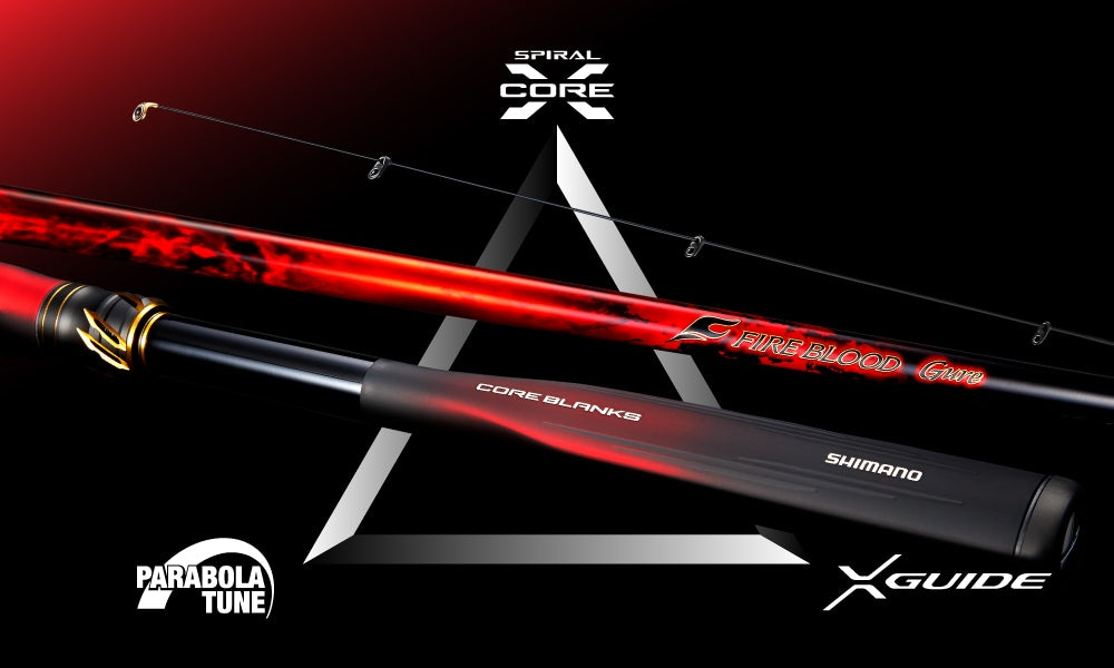 red shimano rod Shimano 24 Fireblood Gure Iso Fishing Rod – Isofishinglifestyle