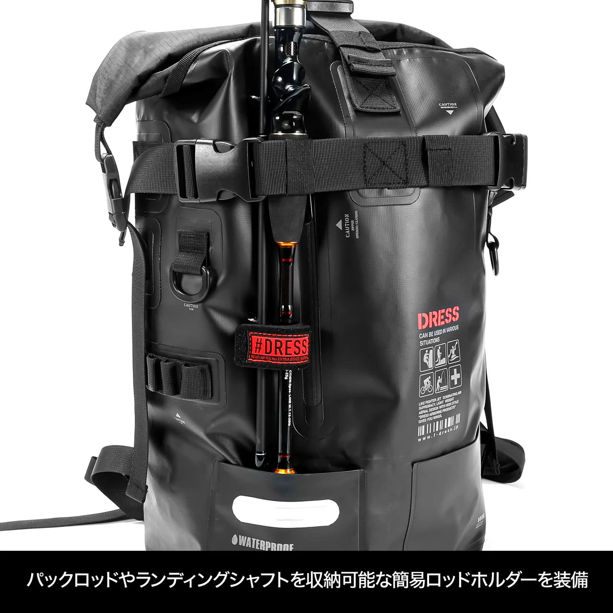 Dress Waterproof Backpack – Isofishinglifestyle - Main Image