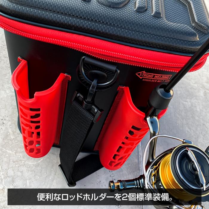 DRESS Bakkan Mini +PLUS Tackle Bag w/ Built-in Rod Holder - Hero
