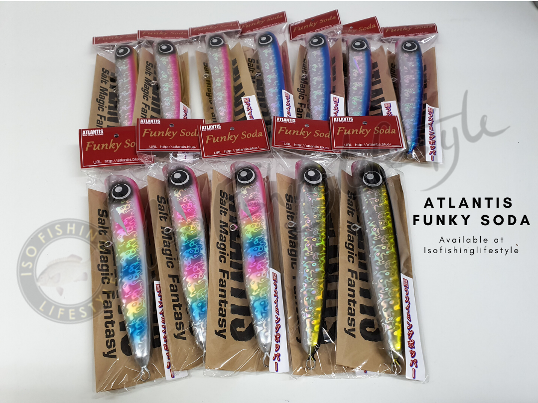 Atlantis Funky Soda Swimming Popper 200F – Isofishinglifestyle