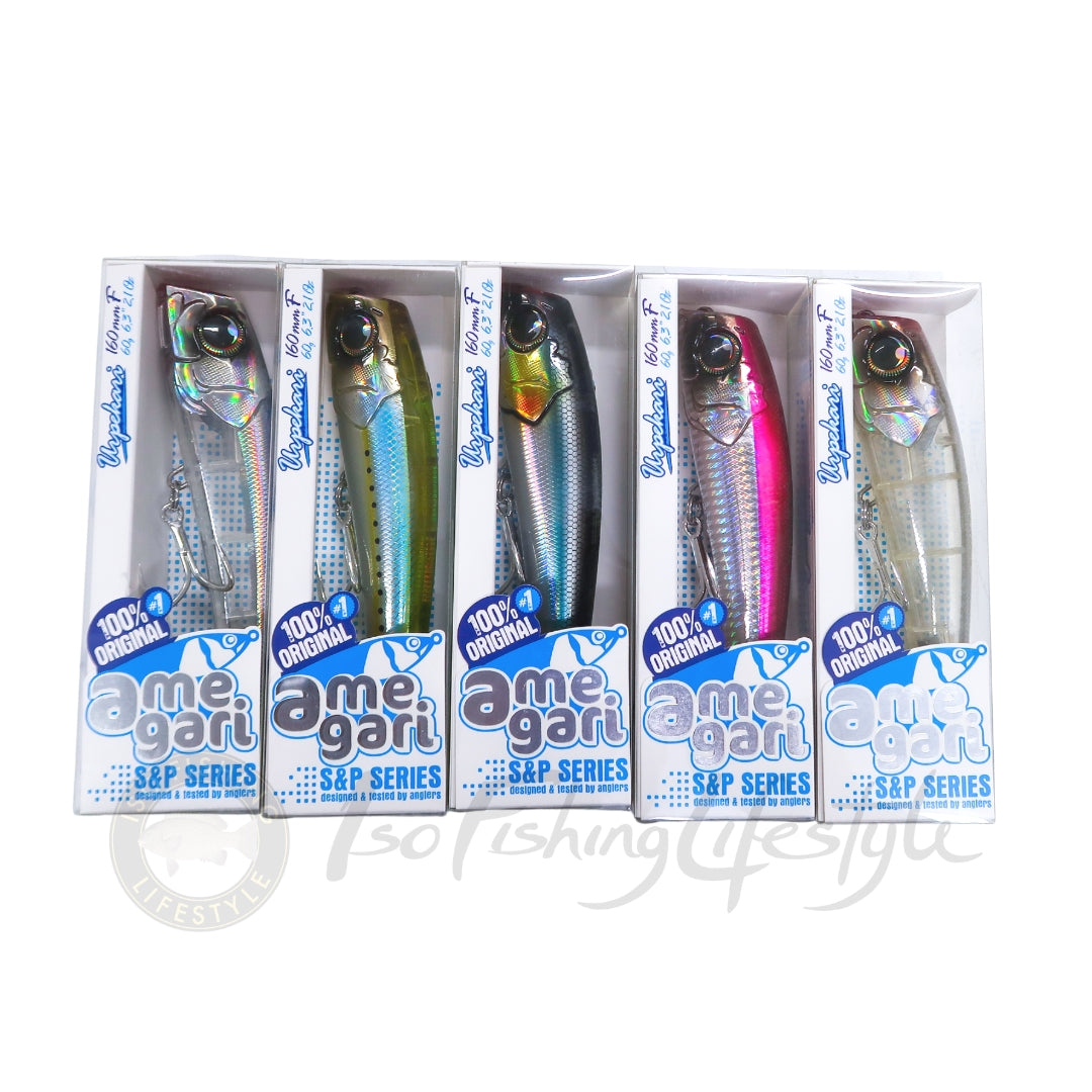 Amegari Urpekari Diving Popper 160mm – Isofishinglifestyle Amegari Urpekari Diving Popper 160mm – Isofishinglifestyle