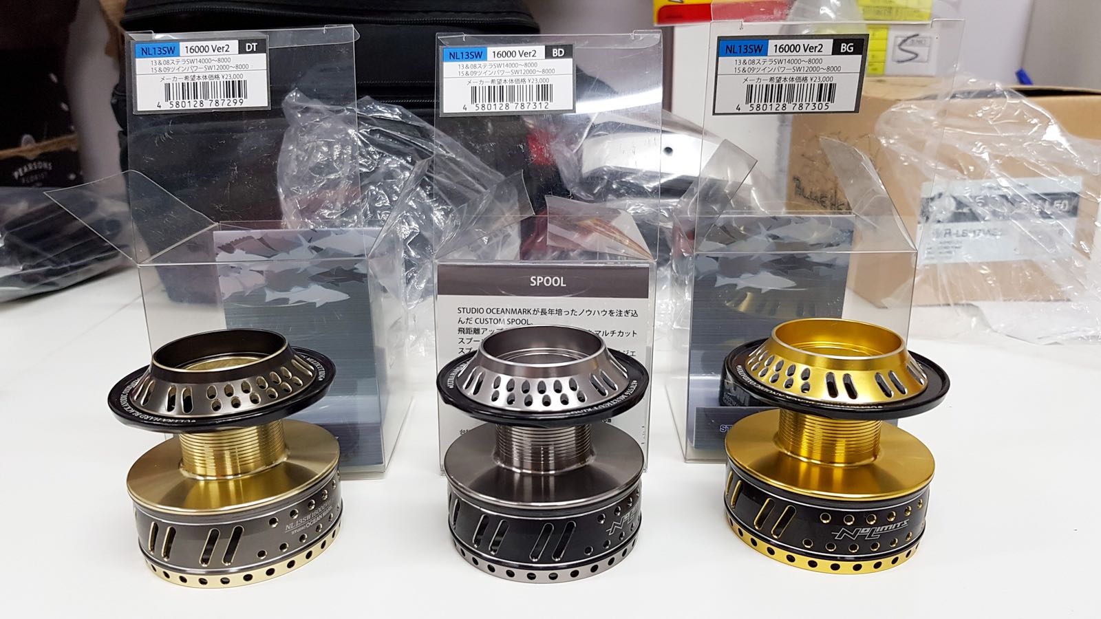 shimano stella 16000 Studio Ocean Mark No Limits Spool 16000 Version 2 (Shimano Stella 13/19 Compatible)