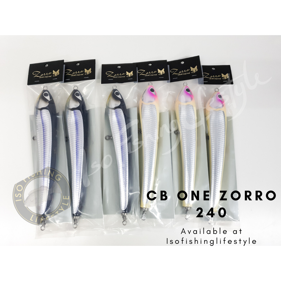 CB One 19 Zorro 240mm 105g – Isofishinglifestyle