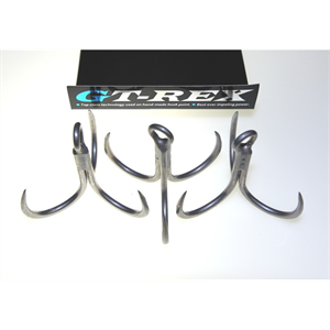 Hameçons De Pêche BKK GT-REX Sans Ardillon - Réf 6071BL-7X-HG Neufs