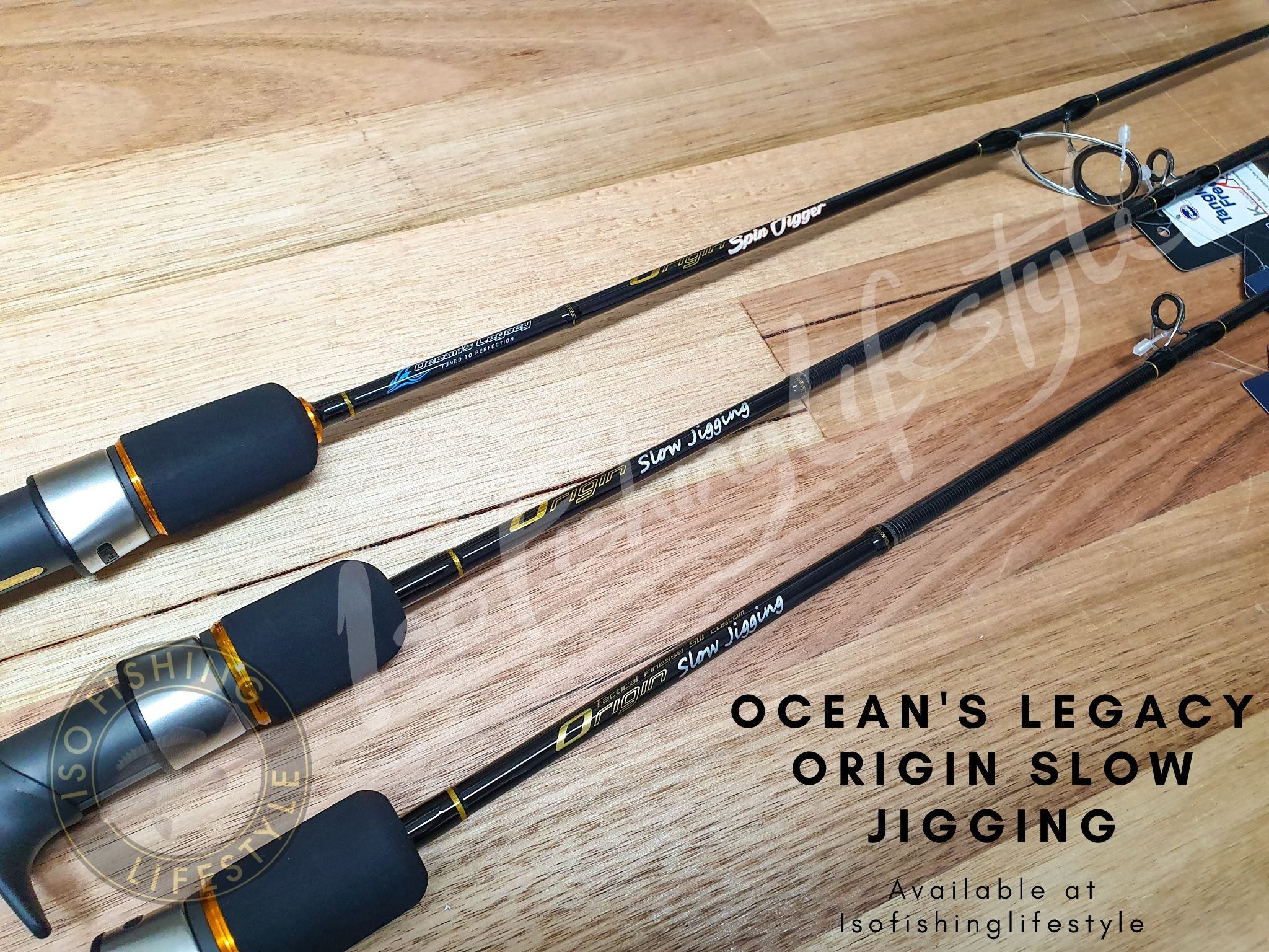 Slow Pitch Jigging Rod - Ocean's Legacy - Element Slow Jigging