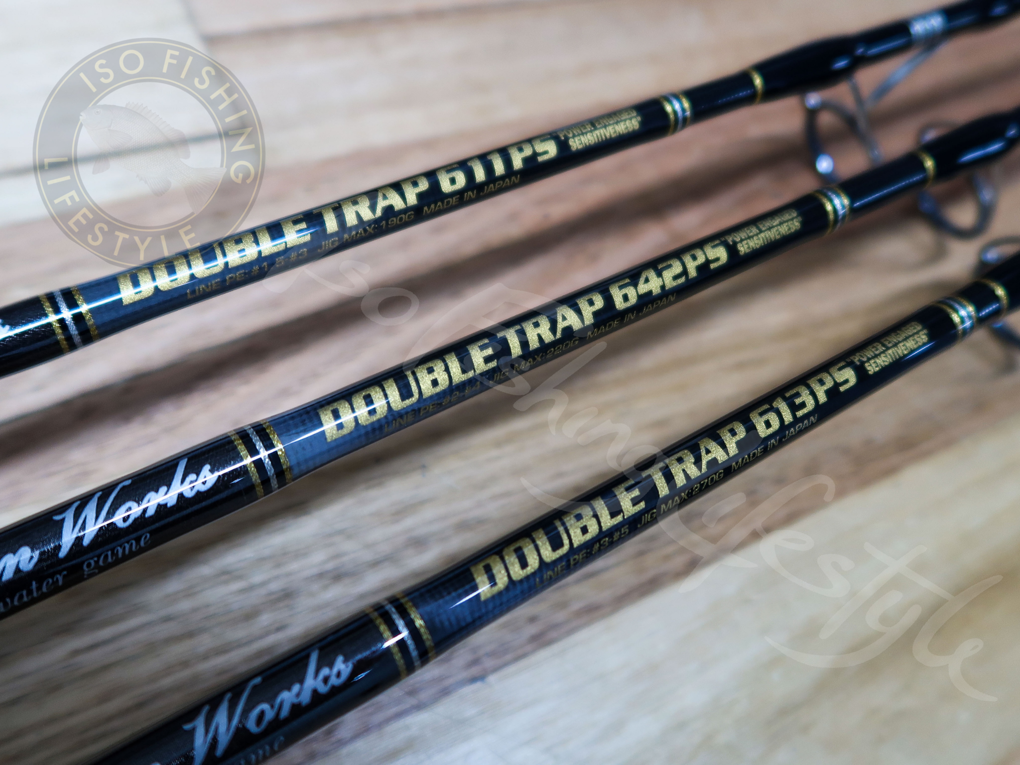 MC WORKS' Double Trap DT613PS Jigging Rod MC Works DOUBLE TRAP 613PS