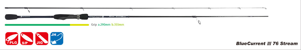 YAMAGA BLANKS Blue Current Ⅲ 76 Stream – Isofishinglifestyle