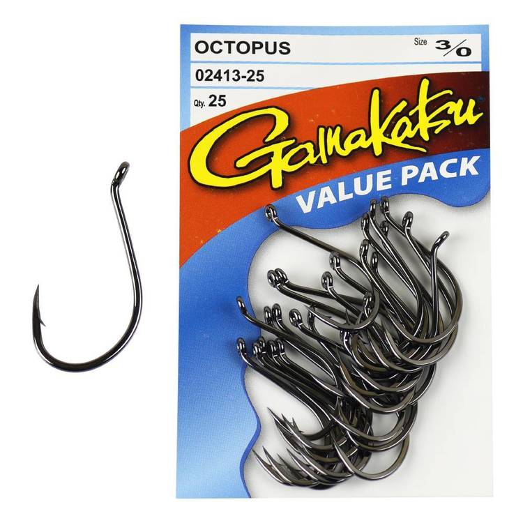 Gamakatsu Octopus Hook (Value Pack 25pcs) – Isofishinglifestyle