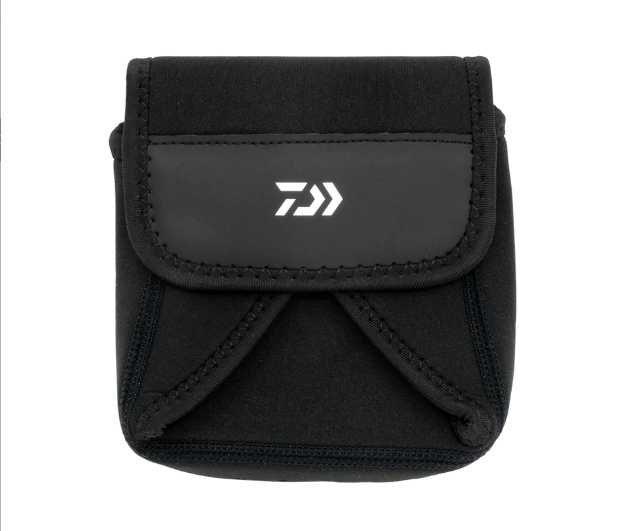 daiwa black neoprene casting reel covers Daiwa 22 Neoprene Reel Pouch – Isofishinglifestyle