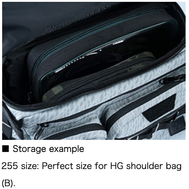 daiwa daiwa tackle bag pc clear pouch ll black Daiwa 22 Clear Pouch (A) – Isofishinglifestyle