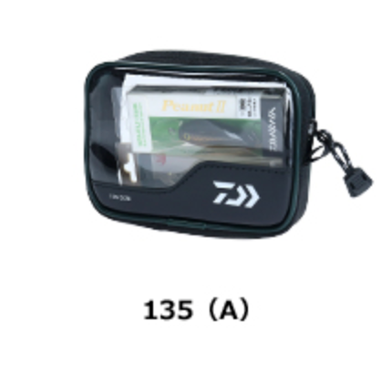 daiwa daiwa tackle bag pc clear pouch ll black Daiwa 22 Clear Pouch (A) – Isofishinglifestyle