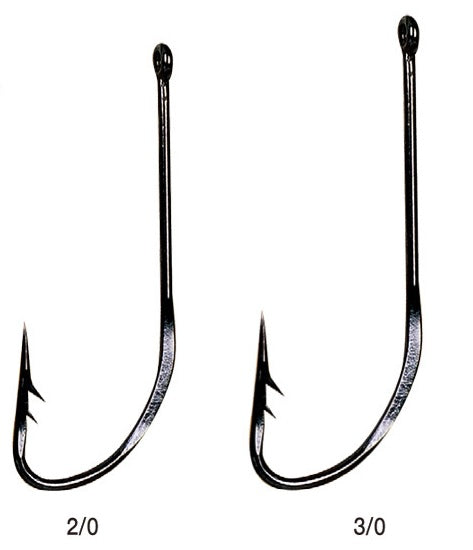 barb fishing hooks HDF Double Barbed Hairtail Long Shank Hook HH-1417