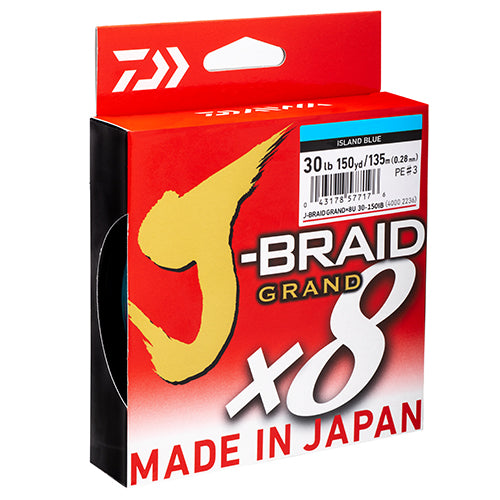Daiwa J-Braid Grand X8E 135m IB (multiple options)