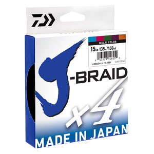 Daiwa J-Braid Grand 8 Multicolour 3000m