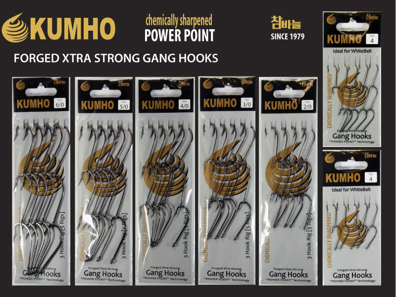 Kumho Xtra Strong Gang Hooks – Isofishinglifestyle