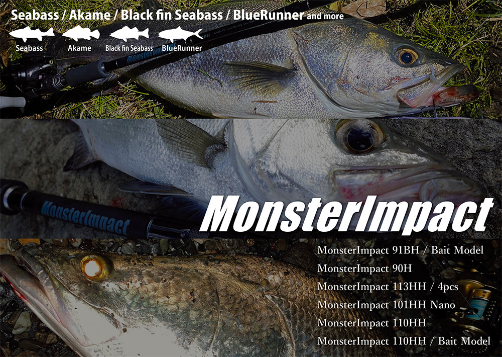 ロッド Ripple Fisher Monster Impact 113H Ripple Fisher Monster Impact Surf Rod