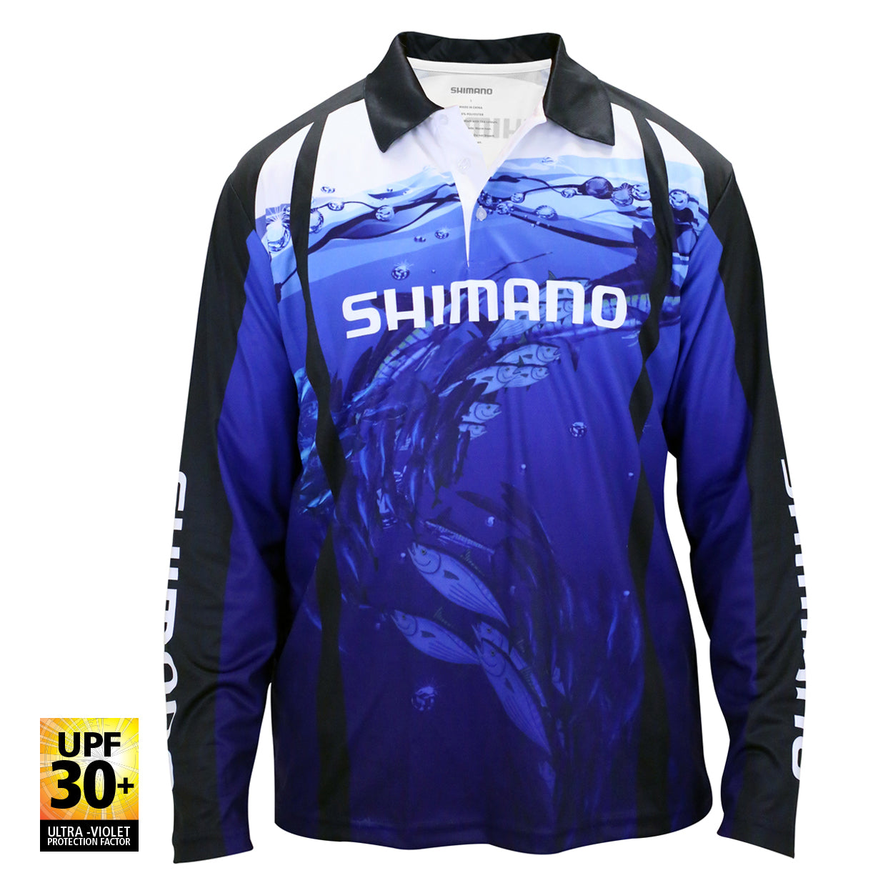 Shimano Underwater polo subliminated UPF 50+