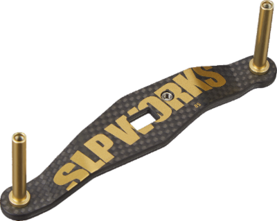 リール sLp work 85mm CARBON CRANK HANDLE SET DAIWA genuine/SLP WORKS] RCSB 10th Anniversary Carbon Crank