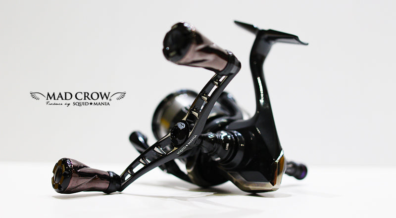 Squid Mania 21 Mad Crow 100 Limited Edition Double Handle All Black Forte  (IP Brown)