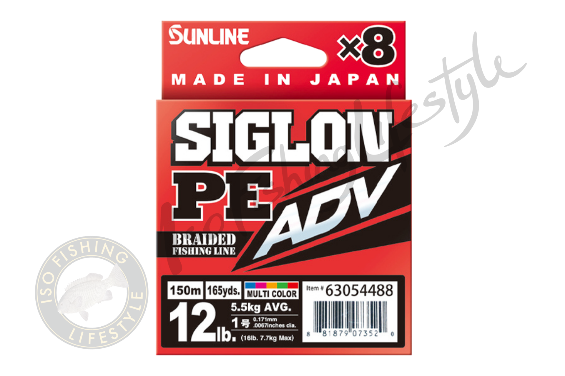 Sunline P.E Line X8 Siglon Advance 300M P.E 1.5 18LB Multi (6582) | UK Sunline P.E Line X8 Siglon Advance 300M P.E 1.5 18LB Multi (6582) | UK