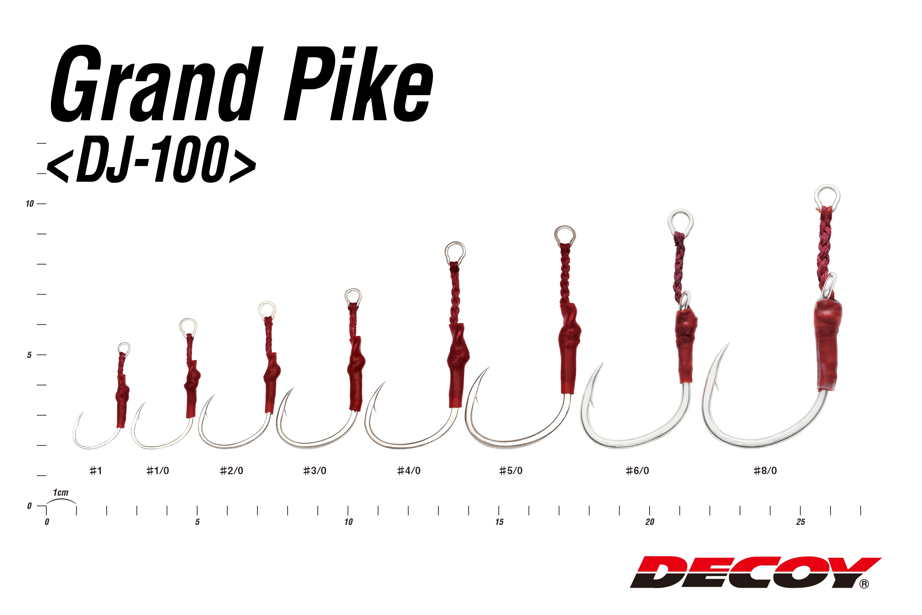 Decoy Single Assist Hook Grand Pike DJ-100 – Isofishinglifestyle