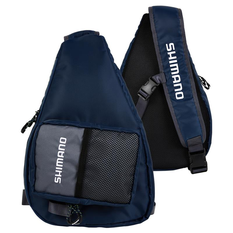 Shimano Sling Bag Navy LUGB-19 – Isofishinglifestyle
