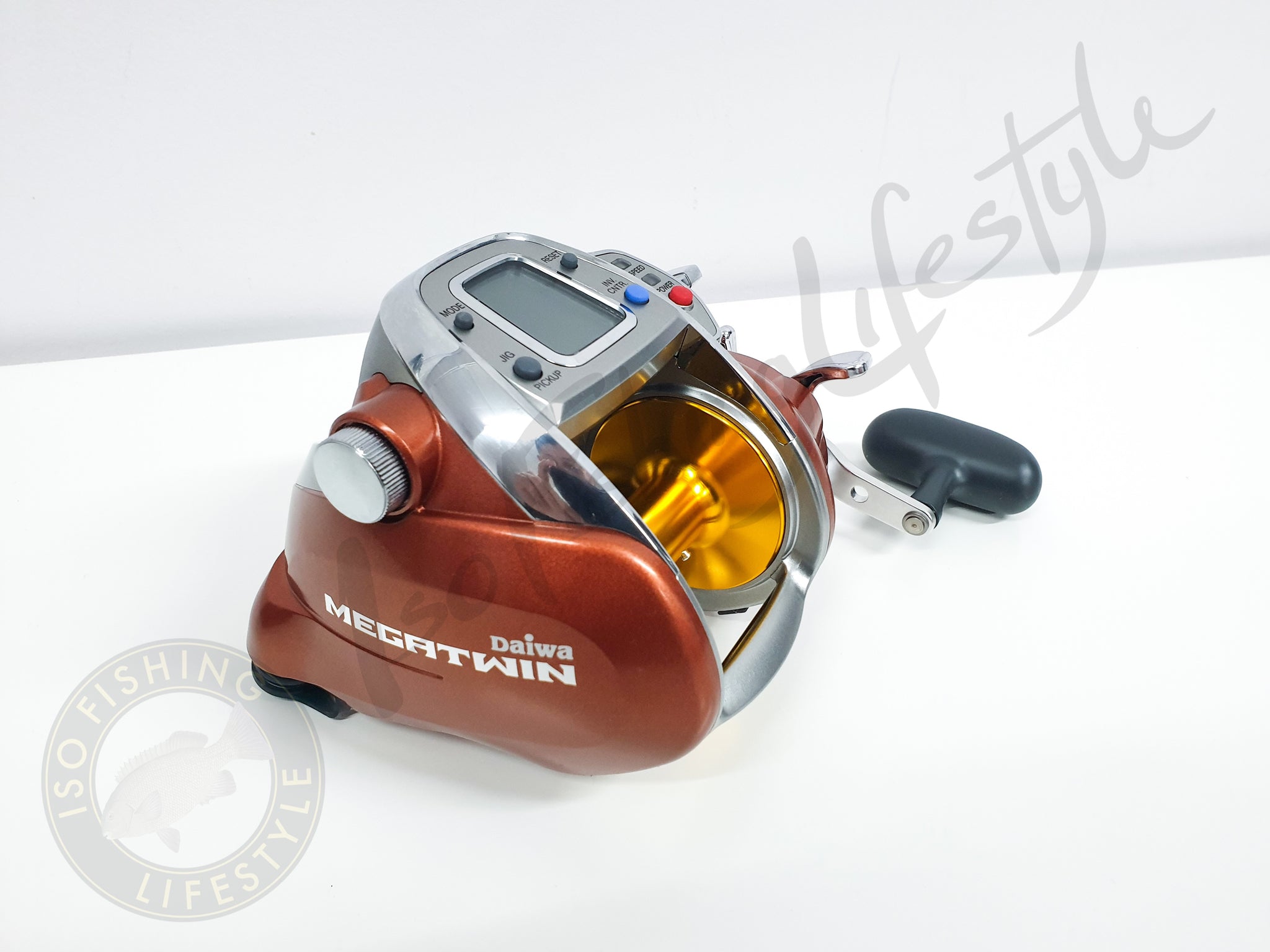 Daiwa Seaborg 750MT Mega Twin Electric fishing reel +English