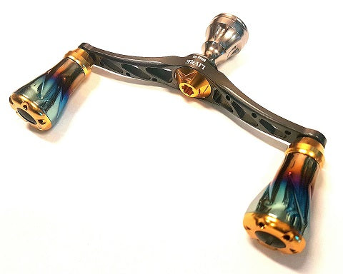 Livre Custom Titanium Double Handle (Gun Metal x Burnt Tip x Gold