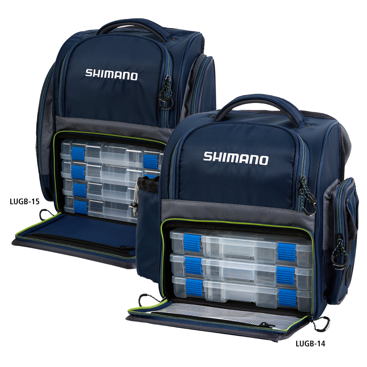 Shimano 23 Back Pack & Tackle Box Medium LUGC-14 – Isofishinglifestyle